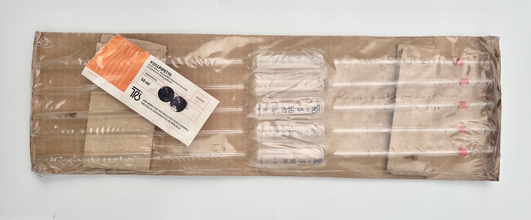Bicchieri: Pipette Vollpipette 50ml – Nuovo e nell'imballaggio originale da Kriens venduto da draussen-zu-hause