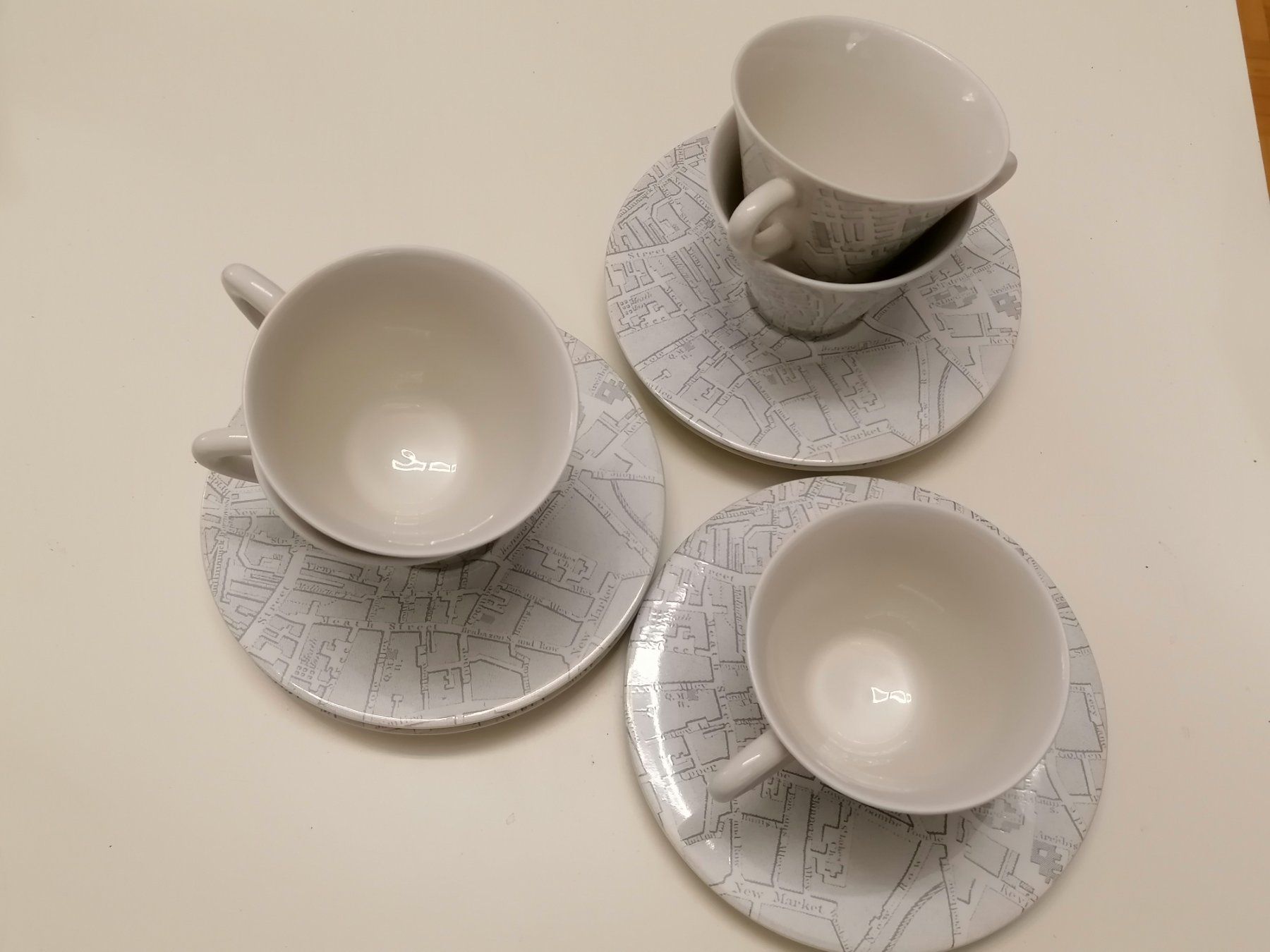 Amici Tassen: Philip Johnson Silver Cities Four Seasons - 5Stk.-SELTEN – Neu (gemäss Beschreibung) aus Basel von vintagecollector 2