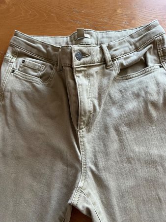 Esprit Jeans in Oliv grün, Grösse 40, slim fit