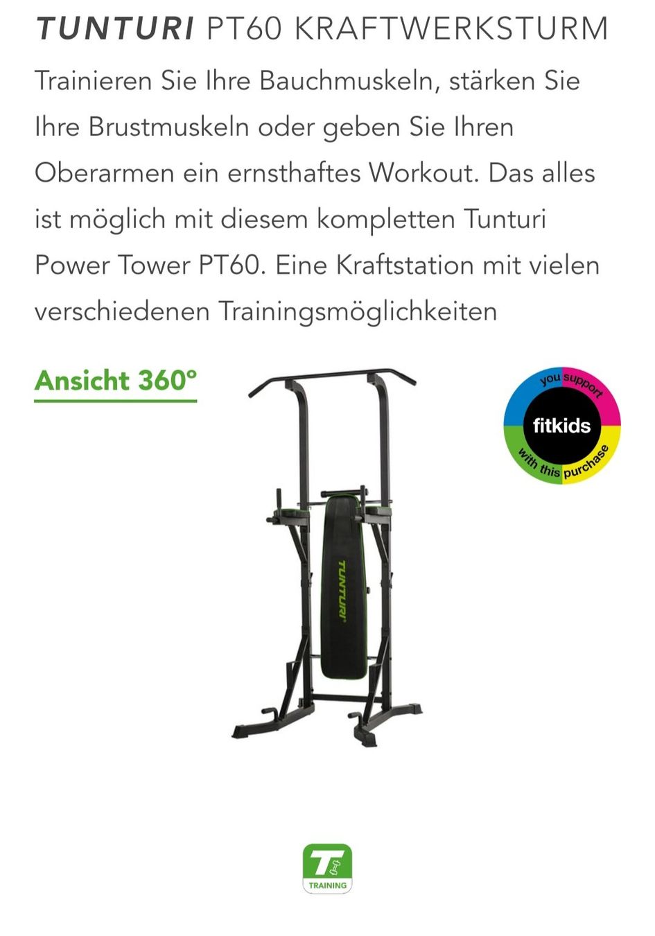 Tunturi Hometrainer: Kraftstation Tunturi – Usato da küttigen venduto da mur_g7ps 3