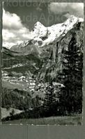 AK sw Mürren BE mit Eiger, © Gyger ≈ 1939