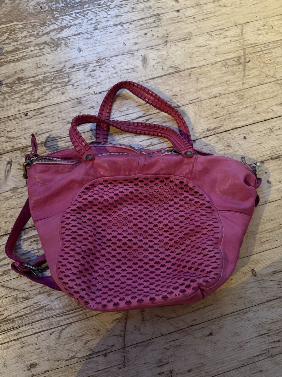 Sacs femmes: Pinke Ledertasche – D'occasion à Donat par troja007