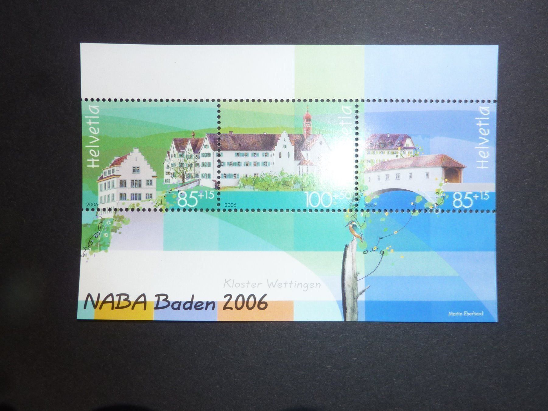 Alle Briefmarken: Sonderblock "naba I - Kloster Wettingen" – Neu und originalverpackt aus Gelfingen von btrottmann