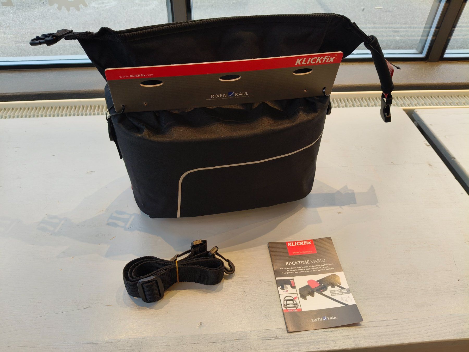Racktime Borse: Gepäckträgertasche Racktime Klickfix Rixen & Kaul – Nuovo e nell'imballaggio originale da Bern venduto da ver_97f5