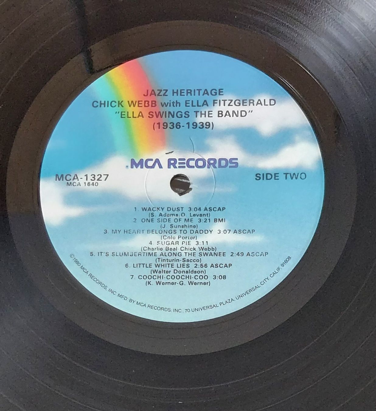 Schallplatten: LP - CHICK WEBB WITH ELLA FITZGERALD - JAZZ HERITAGE – Gebraucht aus Steckborn von Quo7 2