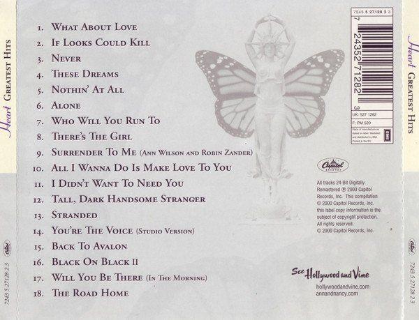 CD: Heart – Greatest Hits - c – Usato da Brittnau venduto da Zibu 1