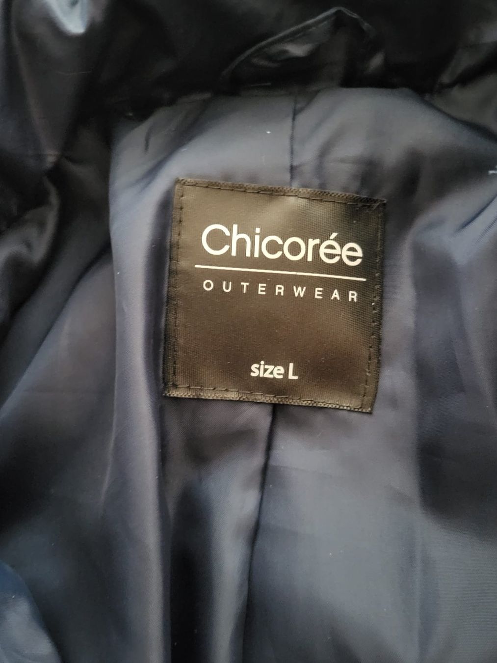 Mäntel: Wintermantel Chicoree Grösse L blau – Gebraucht aus Arnegg von Michirech 1