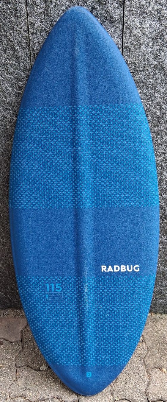 Surfboards & Schwimmbrette: Decathlon RADBUG Foam / Schaumstoff Skimboard 115 – Gebraucht aus Riehen von ept_m26h