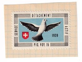 Soldaten Briefmarke