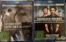 Sherlock Holmes 1+2 & Prestige Blu-ray