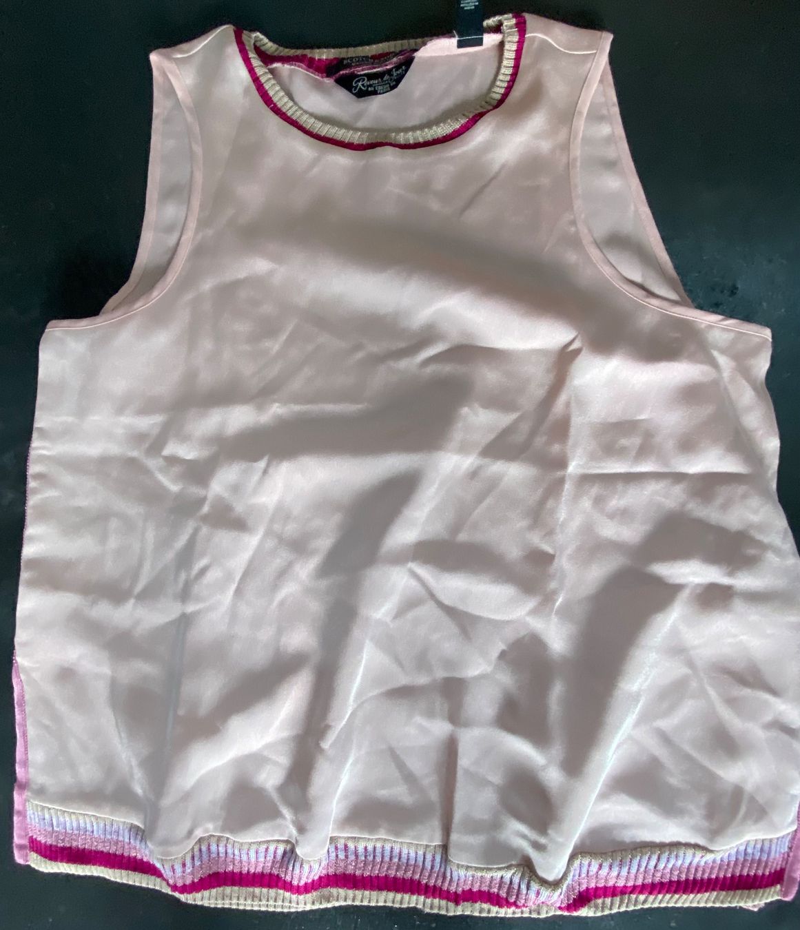 Maison Scotch Top: Top rosa Scotch and Soda M – Usato da Chur venduto da simhofstr