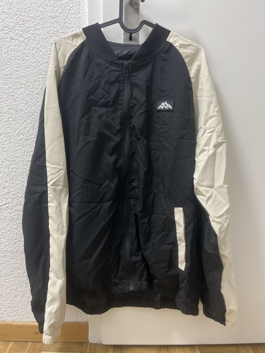 Giacche: Coole Übergangsjacke,Schwarz/Creme, Neu – Nuovo (secondo la descrizione) da Zuchwil venduto da matsinho