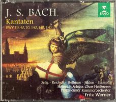 J.S. BACH.... - KANTATEN BWV 19, 40, 70, 140, 149, 180