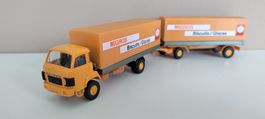 ROSKOPF-LKW-Model - "SAURER D290/330" |Migros-Glace|orange 