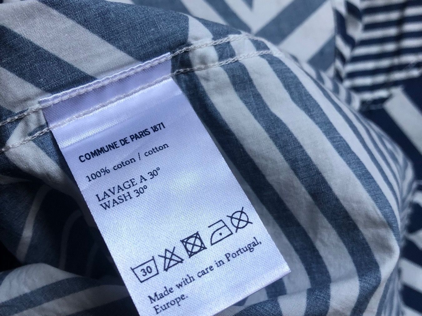 Camicie: Chemise COMMUNE de PARIS M – Nuovo e nell'imballaggio originale da Arnex-sur-Orbe venduto da cameleonfringant 4