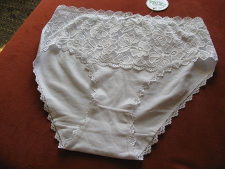Unterhose Zena XXL weiss