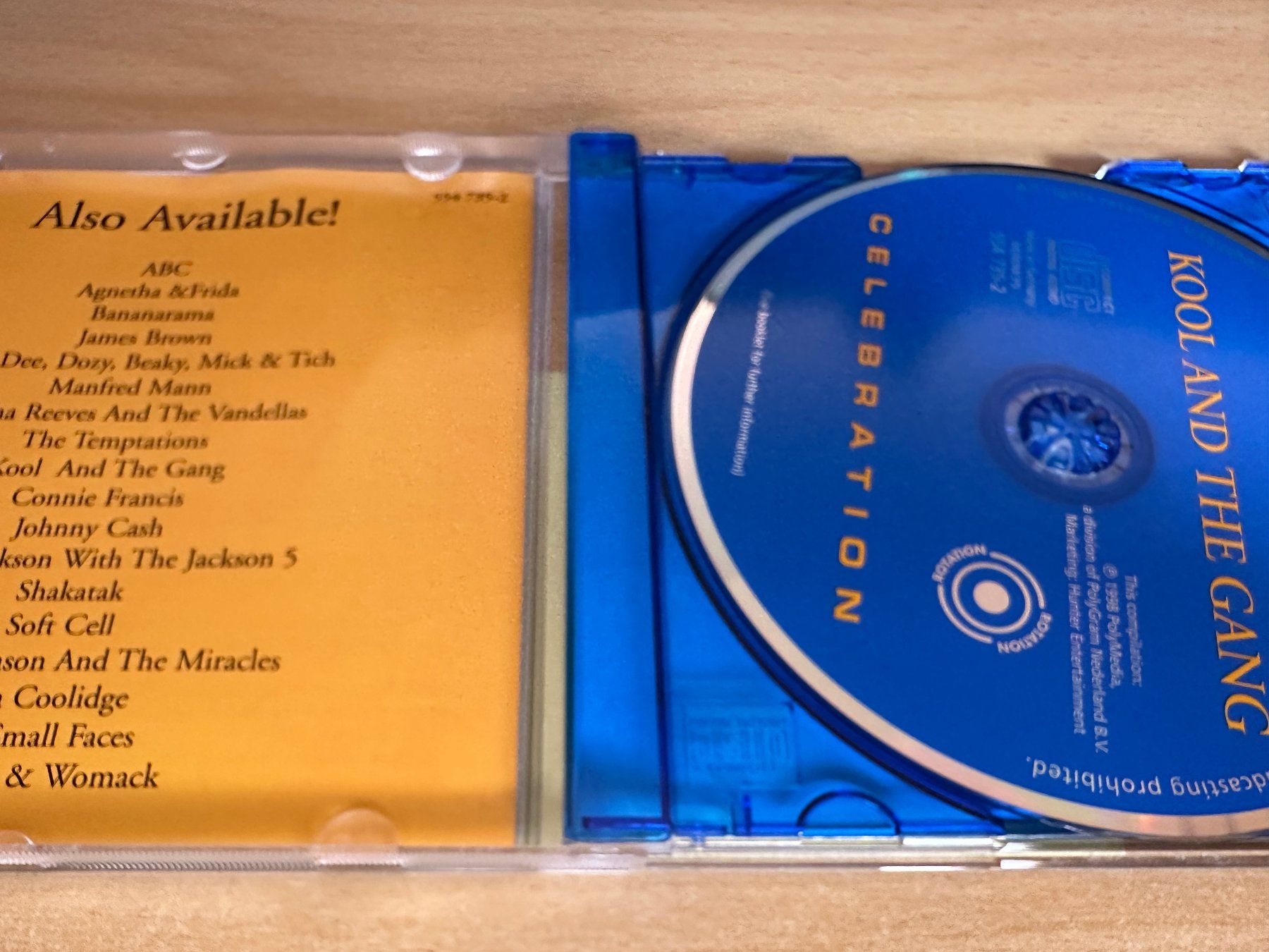CD: F6 Kool & The Gang – Celebration – Usato da Rikon im Tösstal venduto da Alpenmutz 2