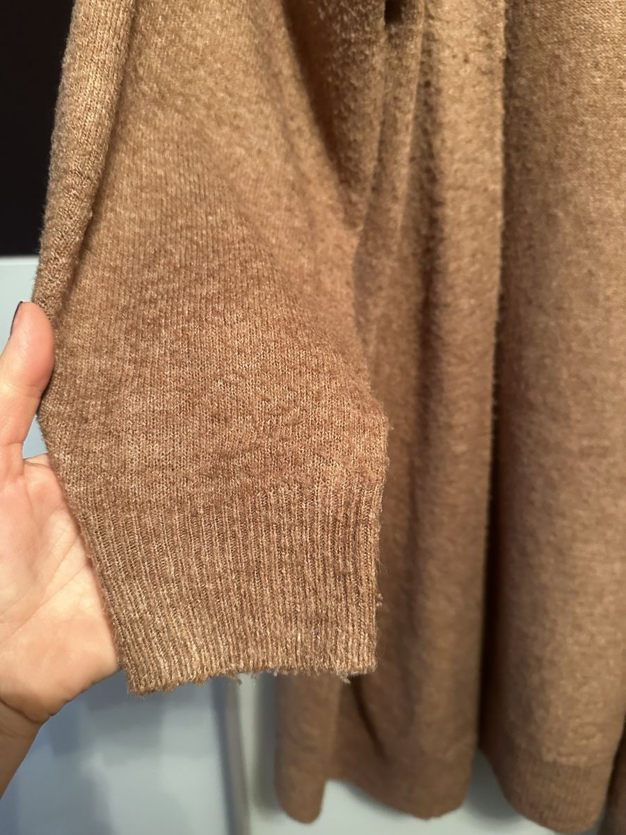 H&M Giacche: Brauner Cardigan, offen, Gr. L – Usato da Altendorf venduto da Eastwick4 2