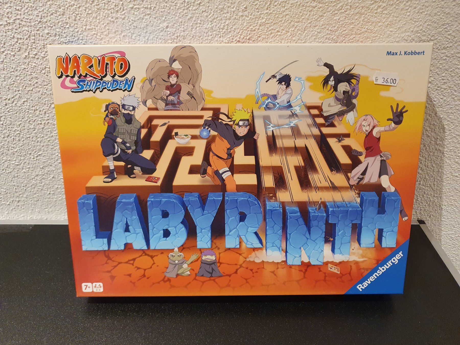Giochi: Neu - Ravensburger - Labyrinth - Naruto – Nuovo e nell'imballaggio originale da Dagmersellen venduto da Jarsetz_Restposten