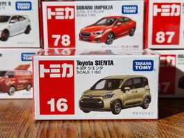 Tomica #16 Toyota Sienta