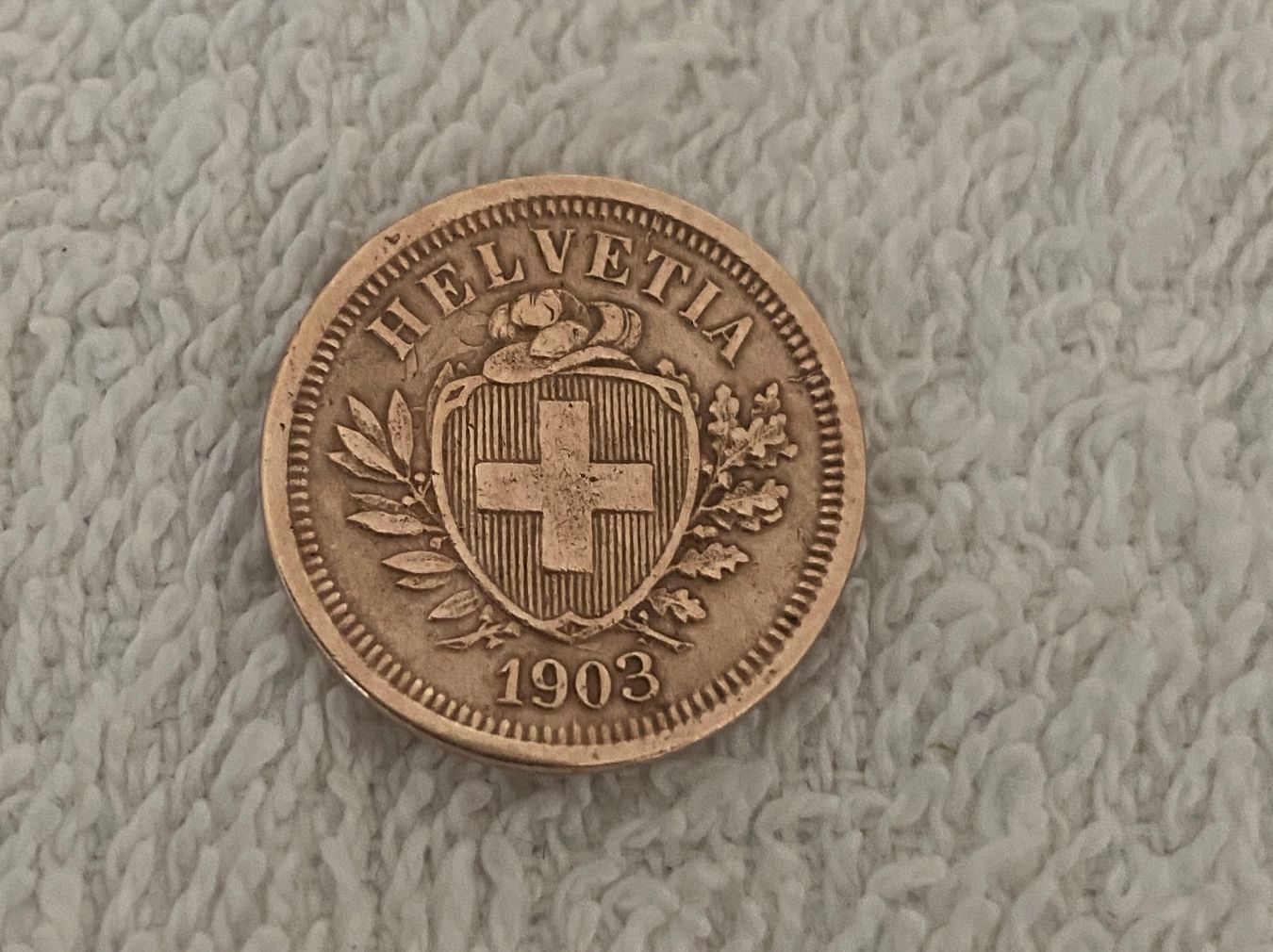 Tutti le monete: 1 centime/rappen 1903 – Usato da Nyon venduto da Ilmi09