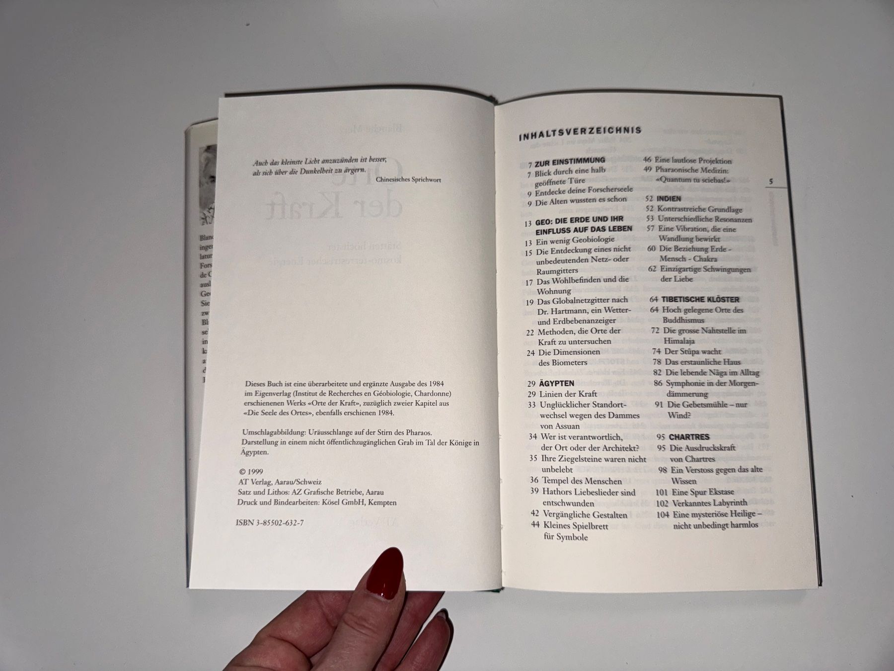 Libri: BUCH: Blanche Merz, Orte der Kraft – Usato da Grosswangen venduto da Second_hand_paradise 1
