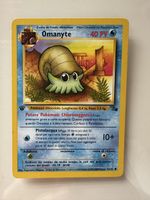 Omanyte 52/62 First Edition 1999 Pokemon fossil