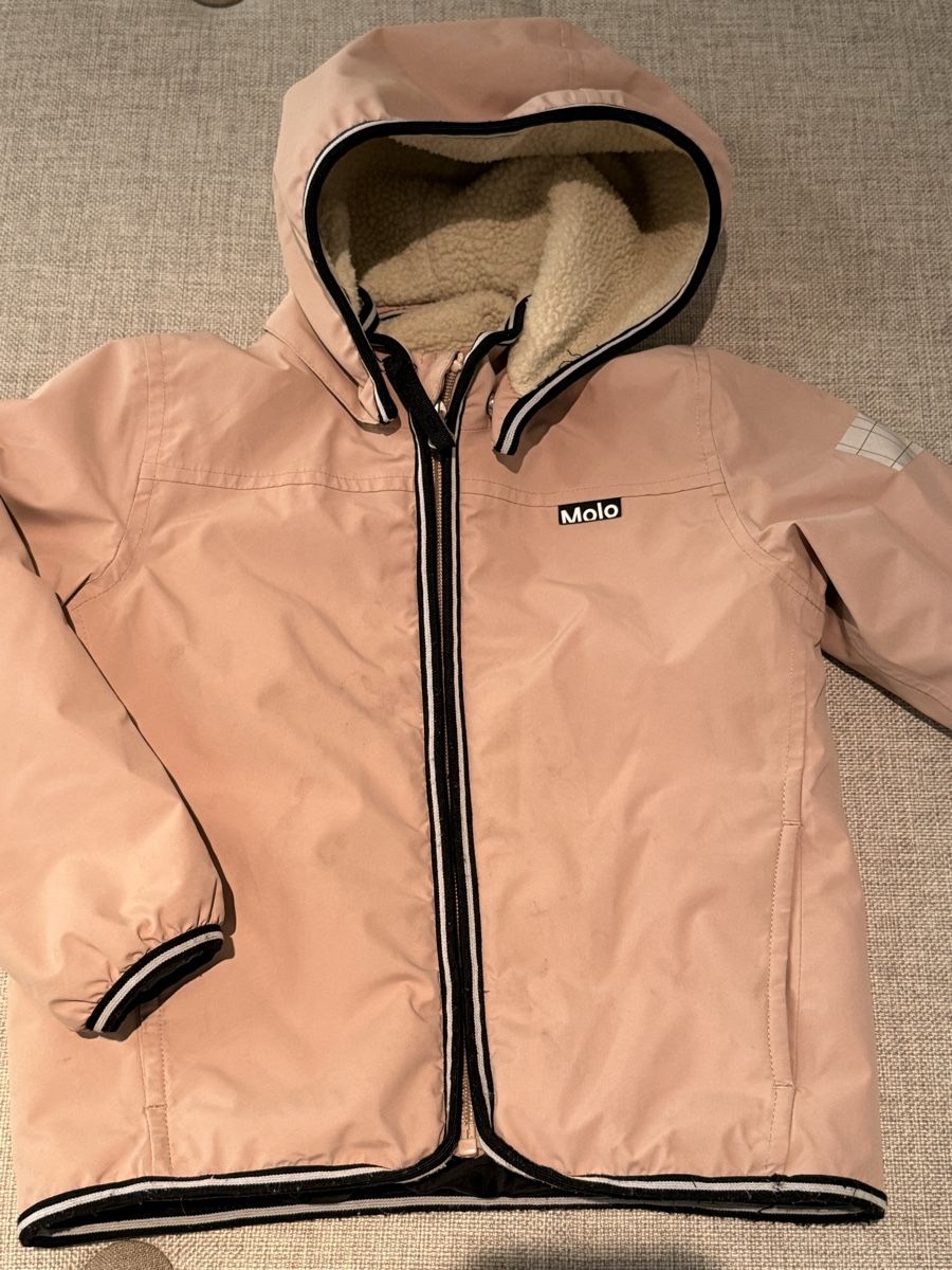 Molo Giacche & Cappotti: Molo Übergangsjacke Grösse 104 Rosa mit Teddyfutter Top! – Usato da Maur venduto da Heidi2.0