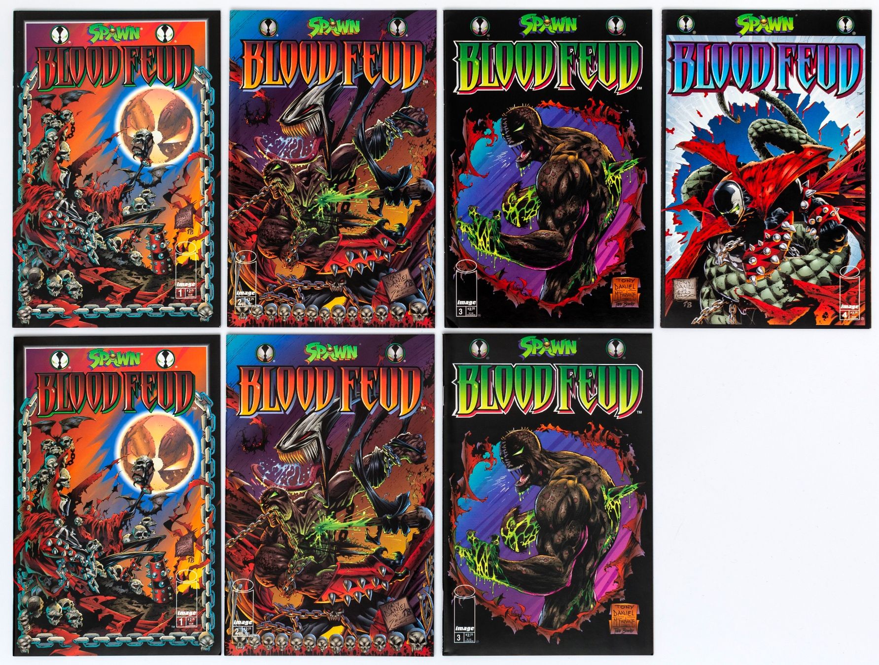 Fumetti: BLOOD FEUD - SPAWN - #1-4 US Ausgaben +++ – Usato da St. Gallen venduto da kobayashi-maru