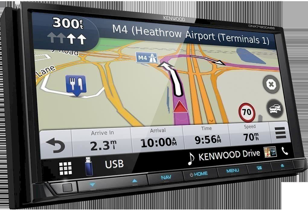 Sistemi audio & multimediali: Kenwood DNX7190DABS Navigationsger – Nuovo e nell'imballaggio originale da Bottighofen venduto da zaap 1