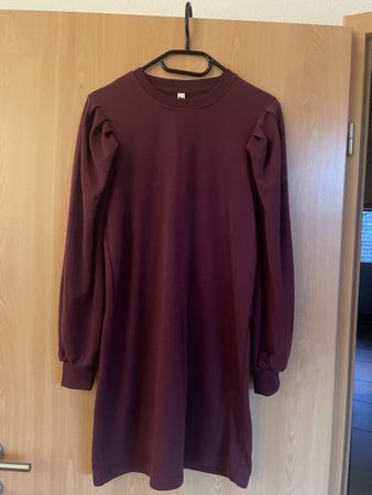 Robe sweat JDY manches bouffantes S bordeaux automne hiver