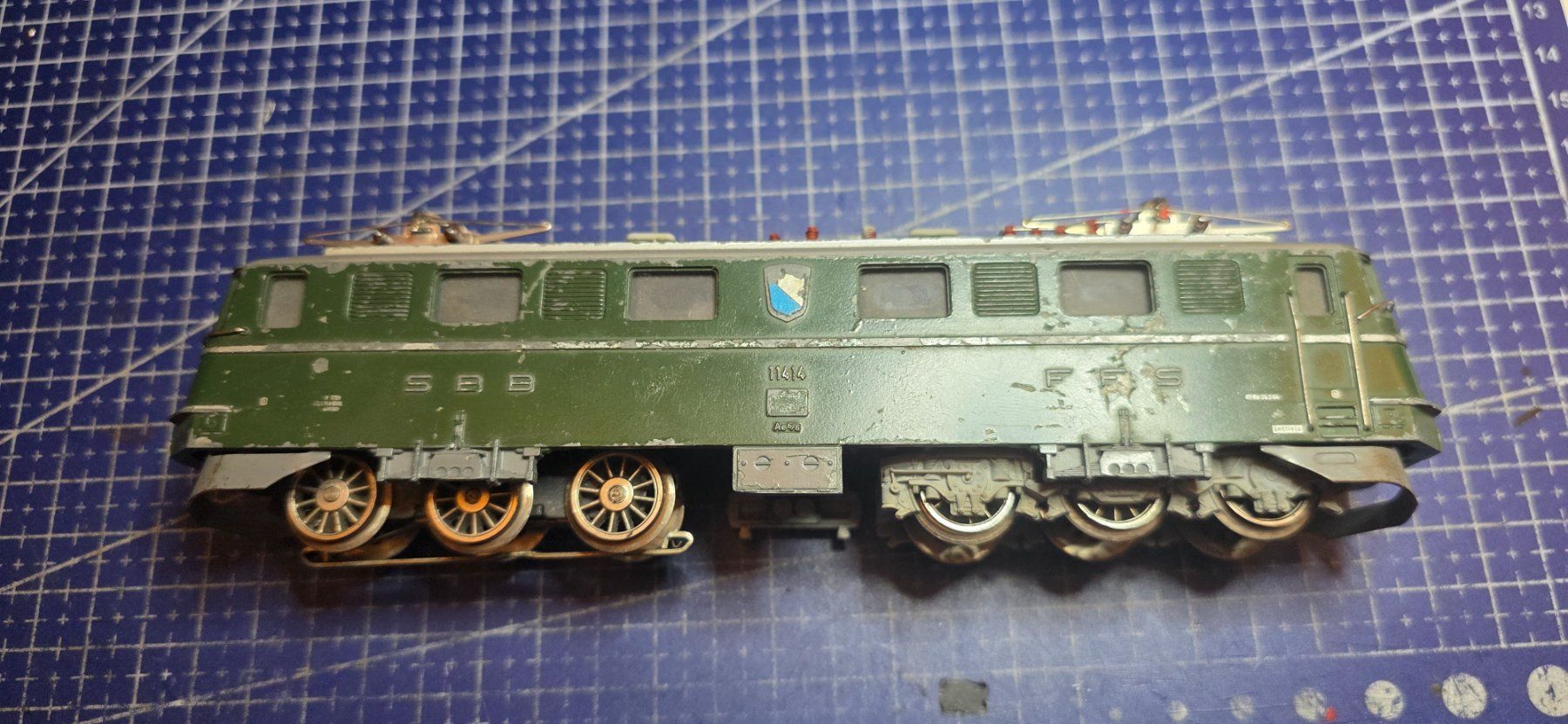 Märklin Modellini di ferrovie: Märklin Ae6/6 11414 HO/AC analog – Usato da Hochfelden venduto da Danizh0