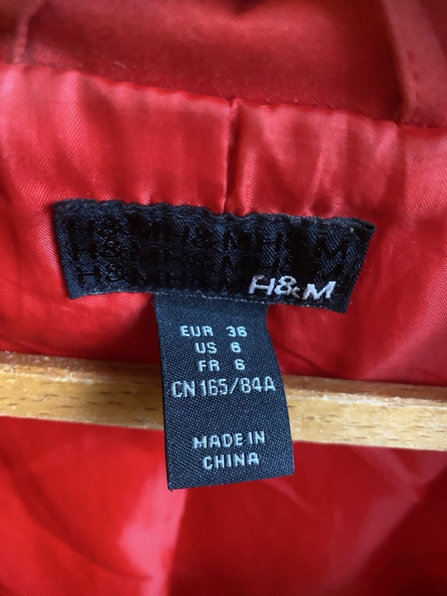 Cappotti: Roter H&M Übergangsmantel Gr. 36 – Nuovo (secondo la descrizione) da Zürich venduto da Thisismartha 6