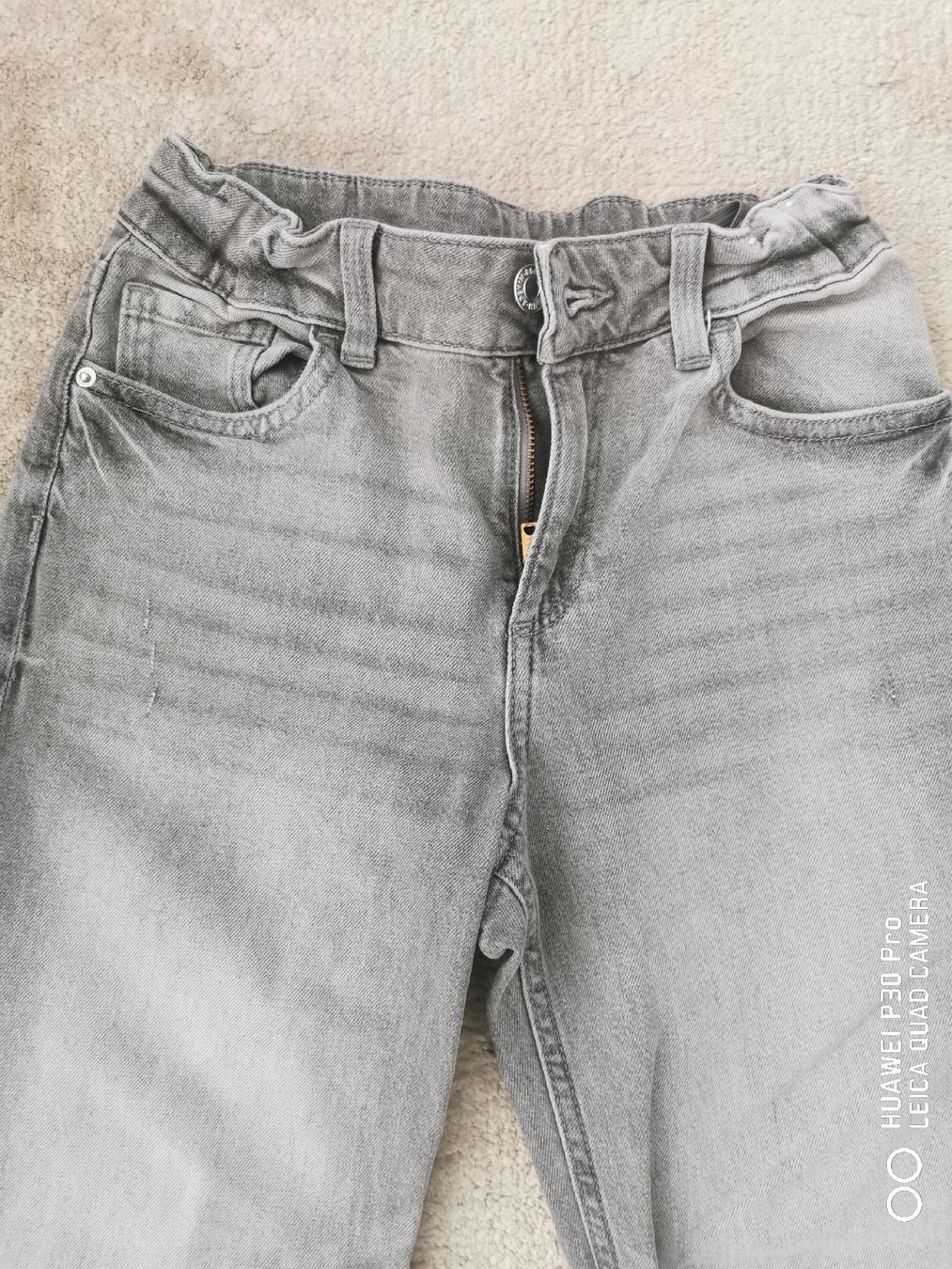 H&M Pantalons: Jeans 2er Set Mädchen Gr 140-146 Hellblau Grau – D'occasion à Erlenbach ZH par alisamilana 2