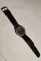 Boccia Titanuhr Chronograph mit Lederarmband