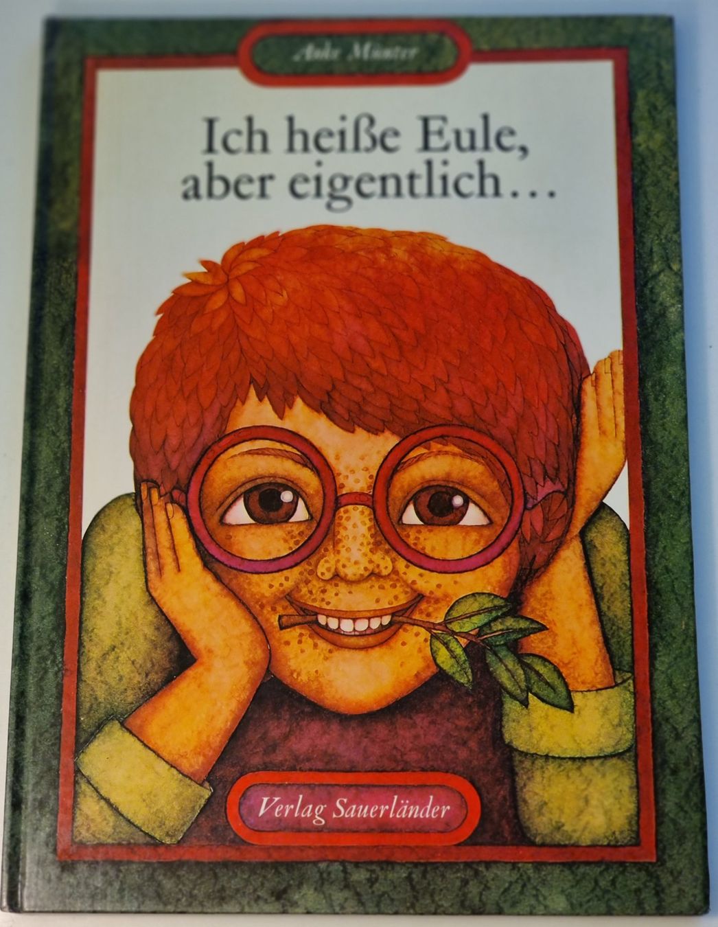 Libri: RARITÄT 1973 Anke Münter: Ich heisse Eule, aber eigentlich.. – Usato da Dürnten venduto da Bachtelsurfer