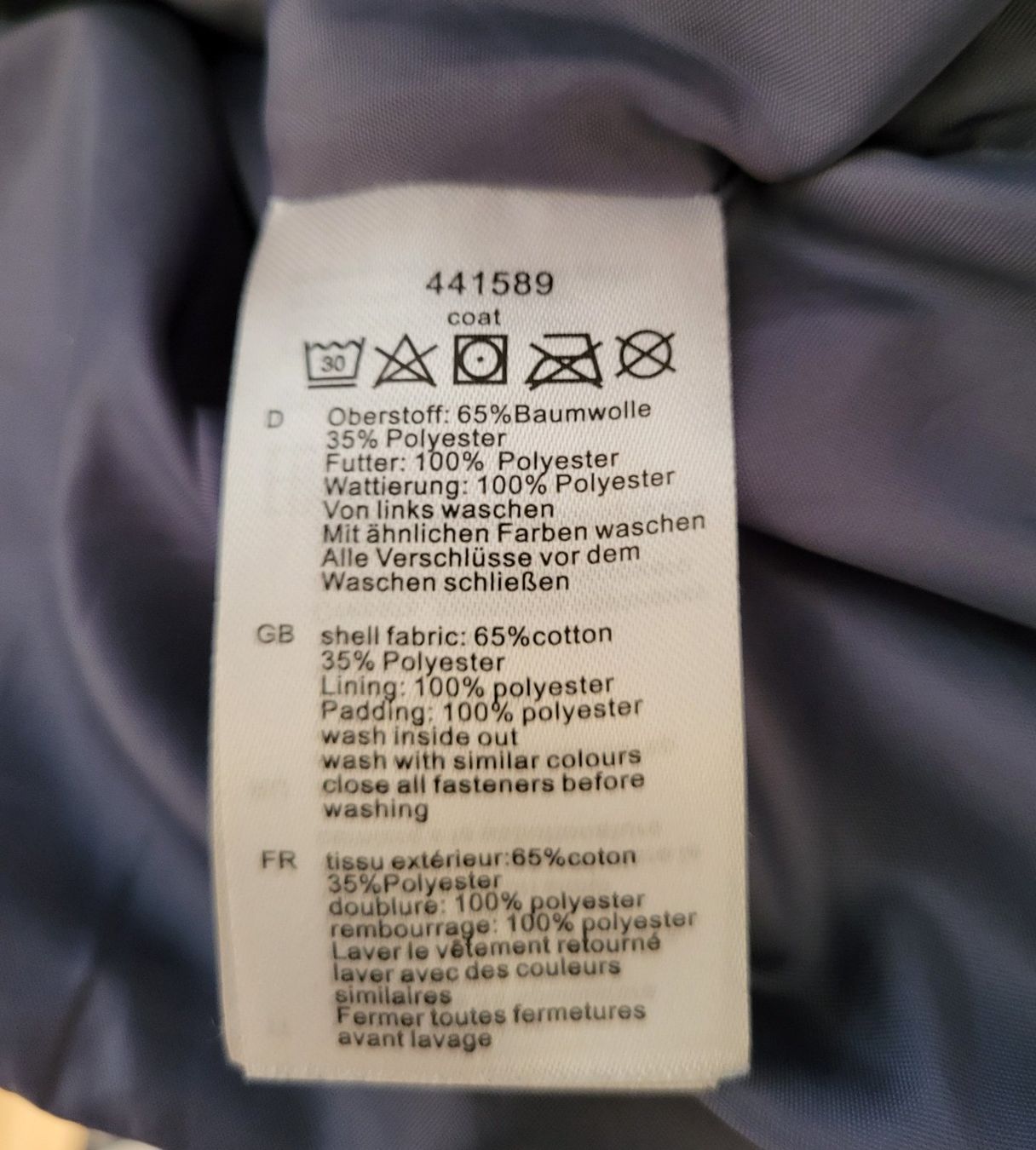 Giacche: Winterjacke graublau – Usato da Emmenbruecke venduto da Haufis 2