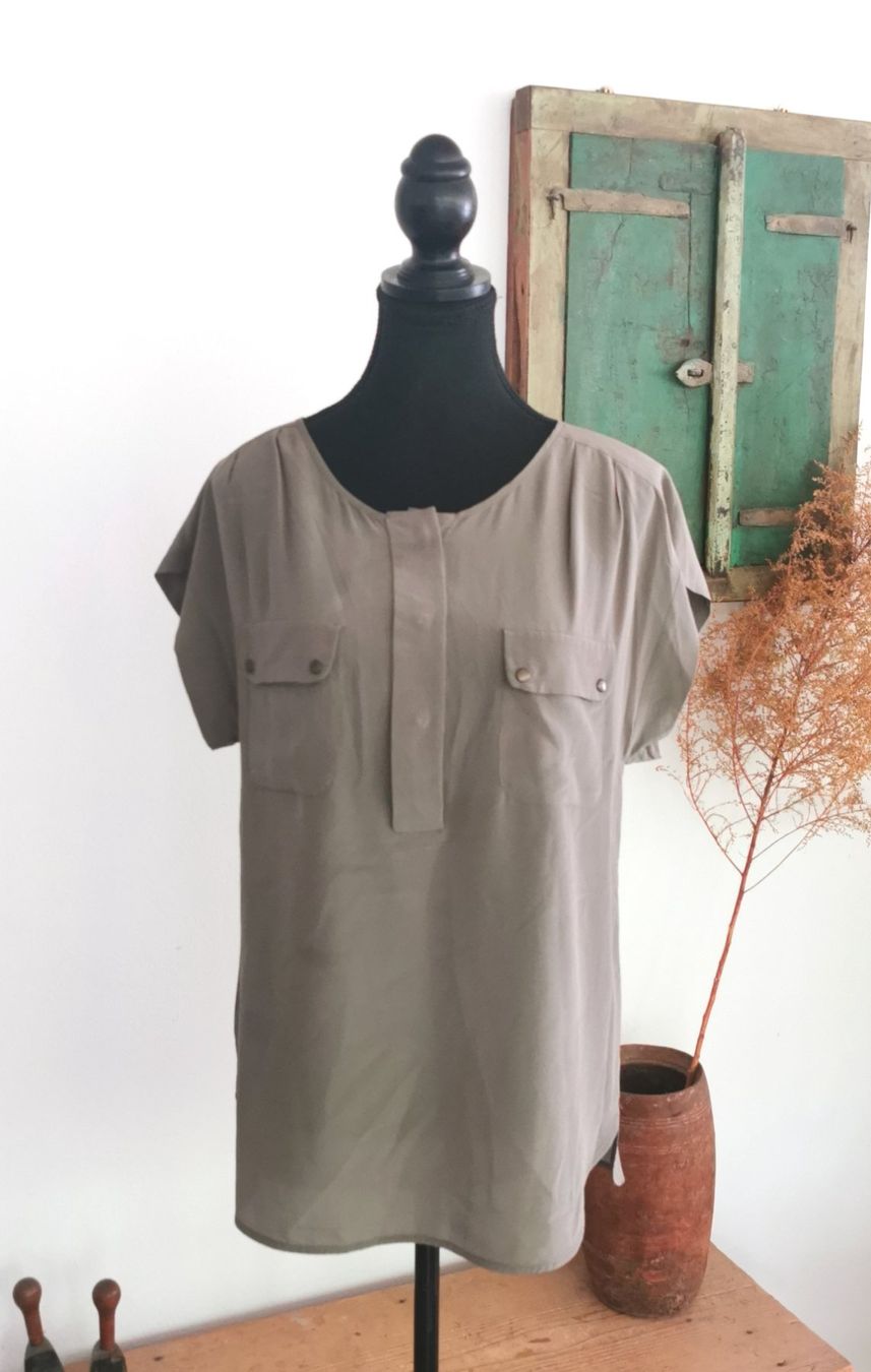 Gérard Darel Blusen: Gerard Darel Seidenshirt Gr. 36/38 – Gebraucht aus gachnang von tibus1