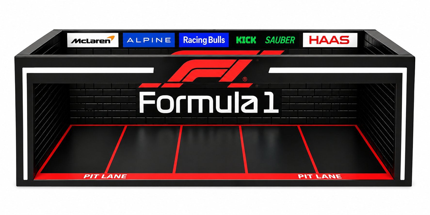 Modellautos: Formula 1 Garage 1:64 – Modellauto Display – Neu und originalverpackt aus Wald ZH von carwerk3dstudio 1