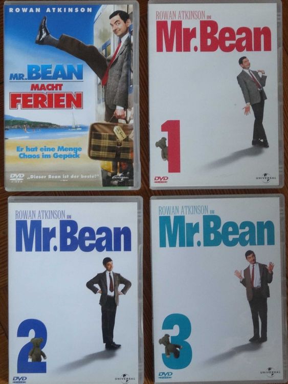 4 DVDs Mr. Bean  Kaufen auf Ricardo