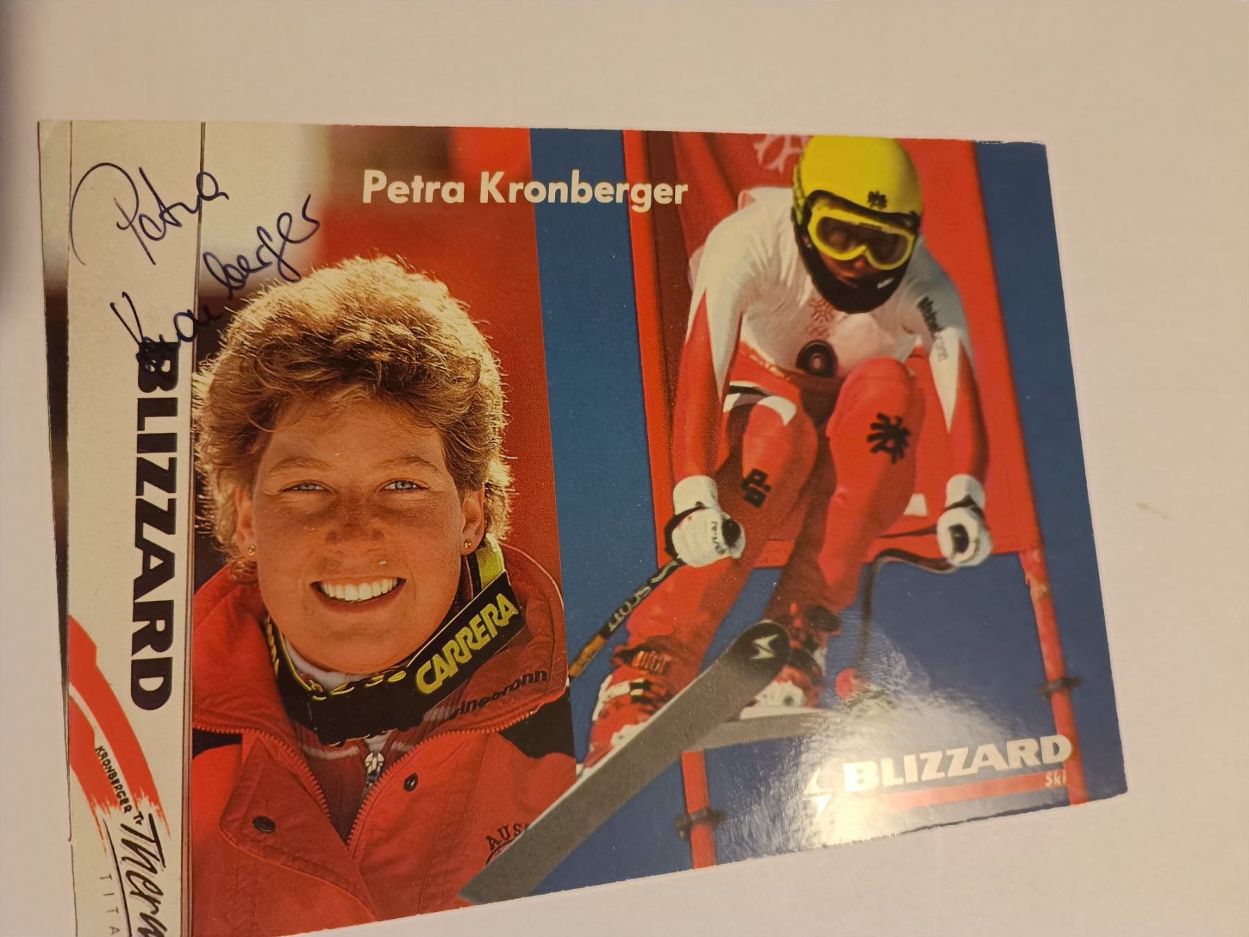 Autogramme: Petra Kronberger - handsigniert – Gebraucht aus Menziken von Artographs