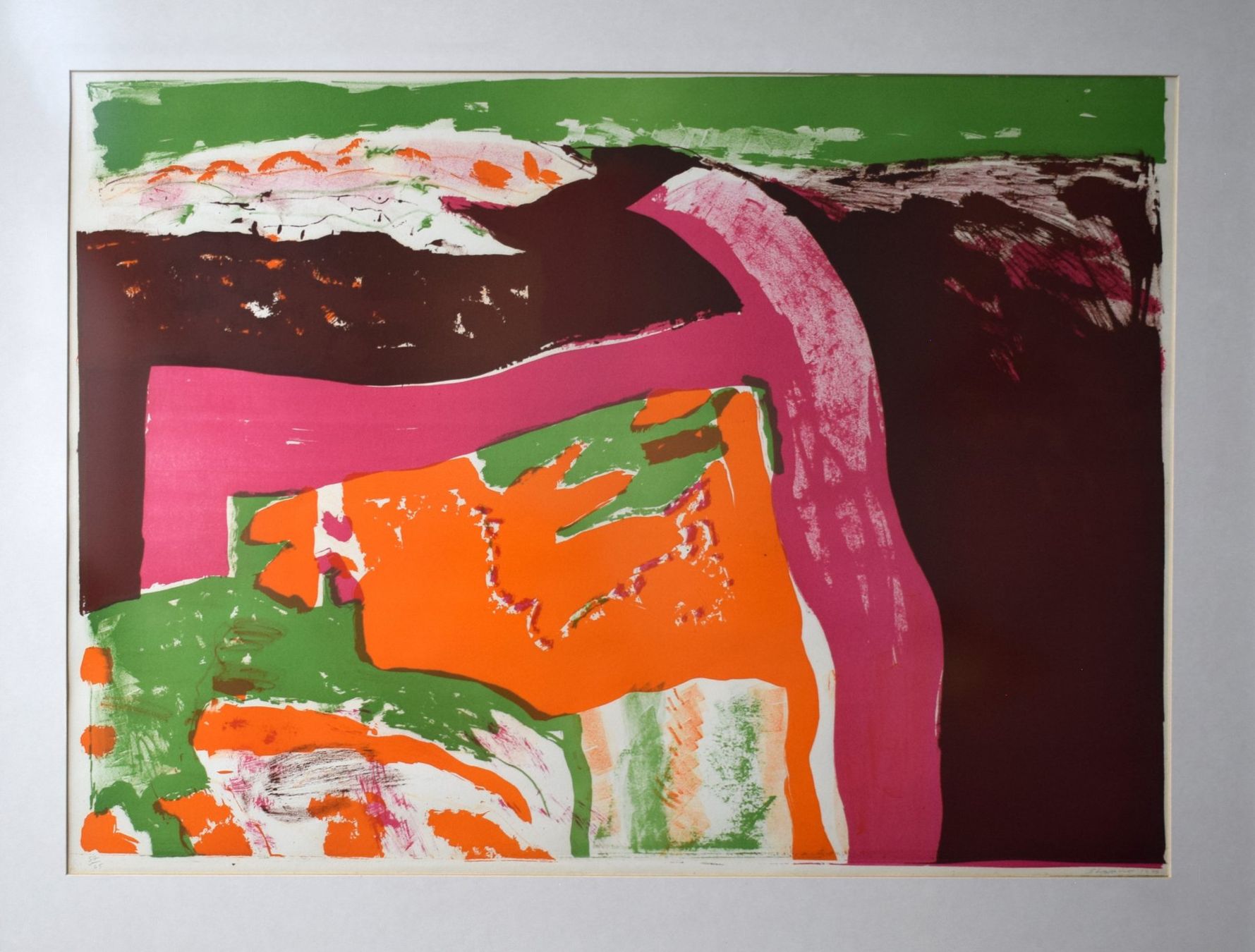 Grafica & Litografie: Shapiro Shmuel Samuel Abstrakte Kunst Expressiv – Usato da Zürich venduto da Kunstvoll 1