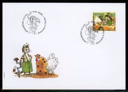 2011, FDC, Sondermarke Peterson & Findus