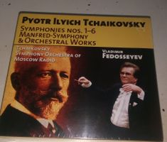 Tchaikovsky: Symphonien (1-6) Manfred Orchesterwerke  6-CD's