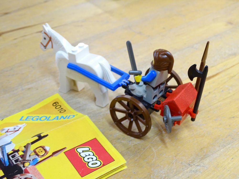 Lego 6010 Ritter Supply Wagon, Komplett mit Bauanleitung (Gebraucht) in ...