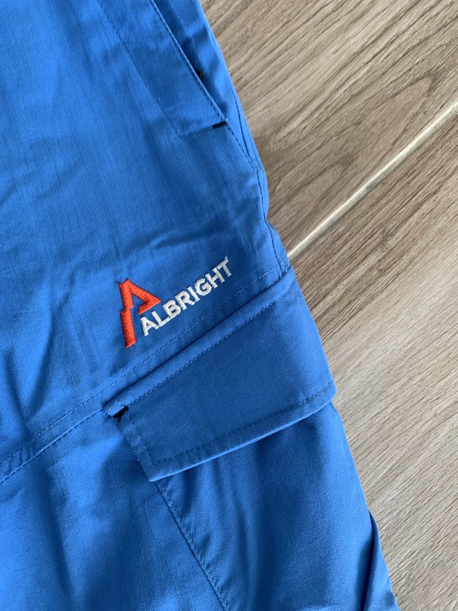 Albright Hosen: Albright Skihose Gr. 140 blau – Gebraucht aus Rudolfstetten von Joyw 1