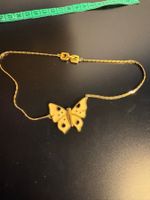 Givenchy Halskette Schmetterling Goldfarben