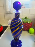 Sammlerflasche aus Muranoglas, Werk von Carlo Moretti, 1995