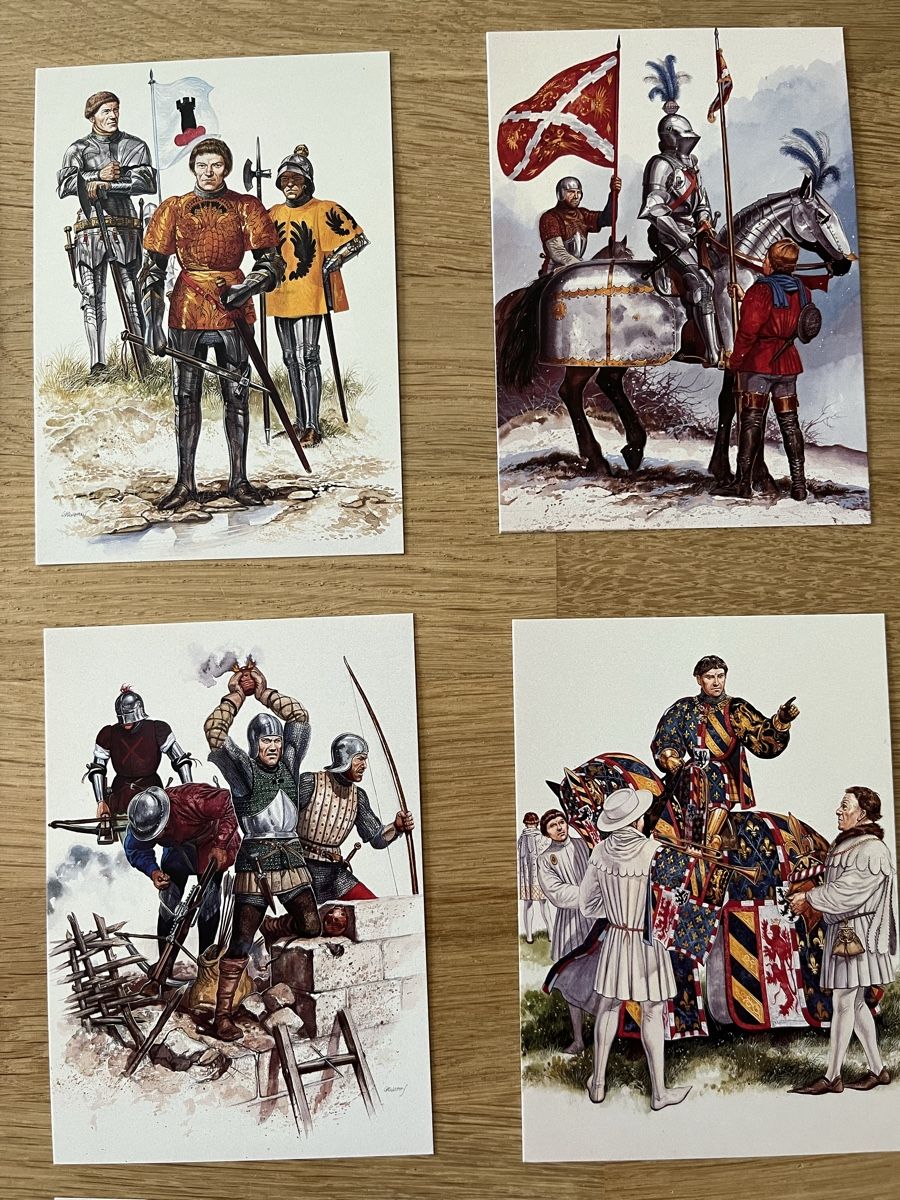 Foto & Immagini: Mittelalter-Postkarten, Serie 1 – Usato da Winterthur venduto da Tim_76 3