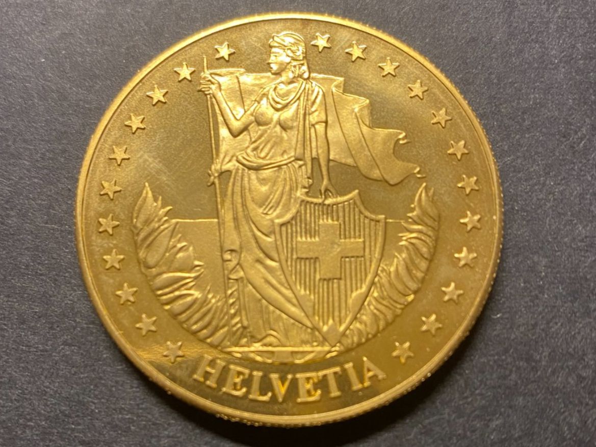 Medaglie: Médaille dorée - OTHMAR AMMAN – Usato da Prez-vers-Noréaz venduto da Jchris 1